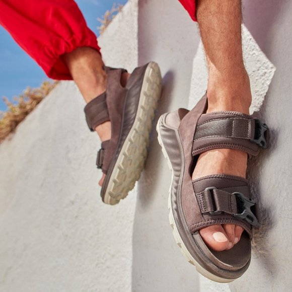 ECCO Men's Exowrap 2-Strap Buckle Sport Sandal - Picture 2 of 8